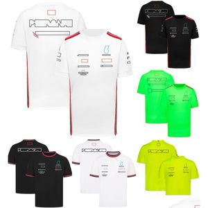 Motorcycle Apparel Forma 1 Camiseta del equipo de carreras F1 2022 2023 Temporada Motorsport Camisa para hombres casual