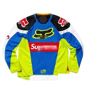 Motorfietskleding Fox TLD018 Mountain Bike Riding Jacket Speed Pak Longsleved Men039s Offroad Racing Custom3086022 Levering Au Otaih