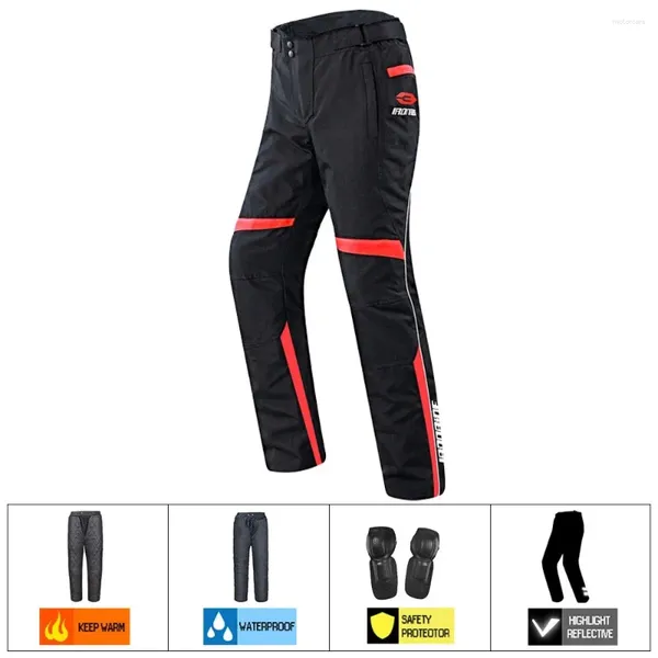 Appareils de moto Pantalon Herobiker Suit Body Armor Protection Pénéraire Imperméable Riding Motorbike Veste Jaqueta Motoqueiro