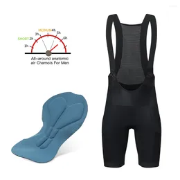 Motorfietskleding Hiserwa Cycling Bib Shorts Heren Mountain Bike Italië -Proof Pad Toures Bicycle Pants strak 7 uur rijden