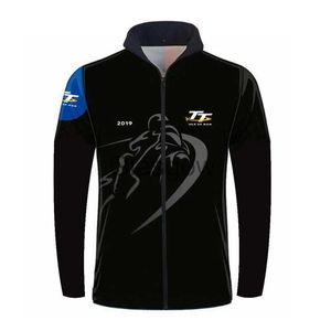 Vêtements de moto Île de Man TT Road Racing vestes survêtement Super moto veste d'équitation garder au chaud vêtements d'extérieur TT veste de sport fermeture à glissière x0803