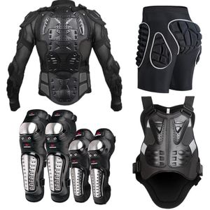 Motorfiets kleding jas borst pantser achterste ondersteuning skiën knie elleboog bescherming racen motorcross protection uitrusting turtlemotorcycle aparelmoto