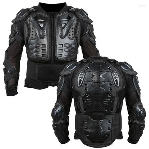 Veste de moto pour hommes et femmes, armure complète, chemise de protection pour course de motocross, S-XXXL