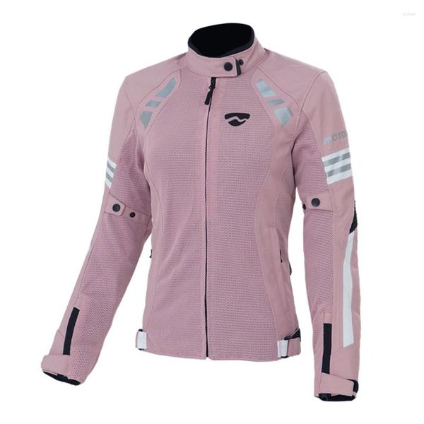 Veste de vêtements de moto Summer Chaqueta Moto Mujer Fall Prevention Motocross Off Road Touring Wear Resistant Protective Gear