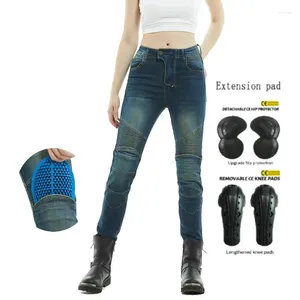 Motorkleding Loong Biker-jeans voor dames Motocross Dagelijks fietsen Prtoectionbroek Casual mode-motorbroek voor meisjes