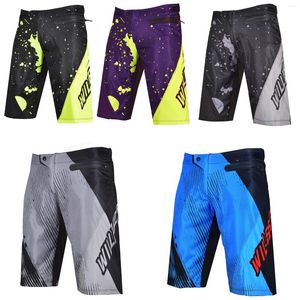 Motorkleding Motocross Sprint Shorts Willbros Bike Zomer Korte Broek Fietsen Off-road Mountainbike ATV UTV Grijs Zwart Heren