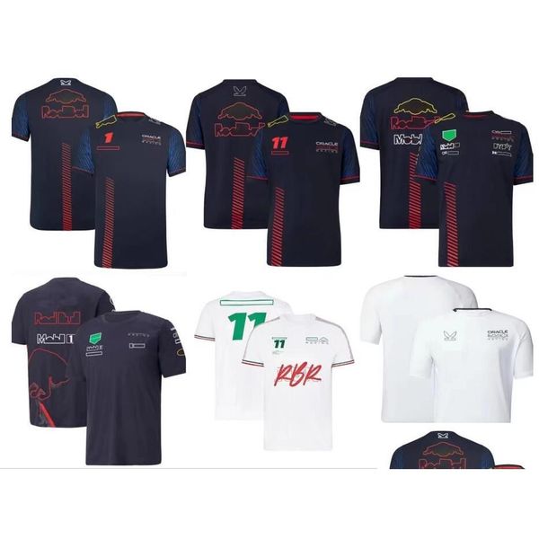 Vêtements de moto Nouveau F1 Forma One T-shirt Summer Team Chemise à manches courtes Même personnalisation Drop Livraison Automobiles Motos Ac Dh6Mn