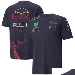 Motorcycle Apparel New F1 T-shirt forma 1 costume de course T-shirts ventilateur décontracté à manches courtes à manches courtes Men d'équipe personnalisée T-shirts OT19O
