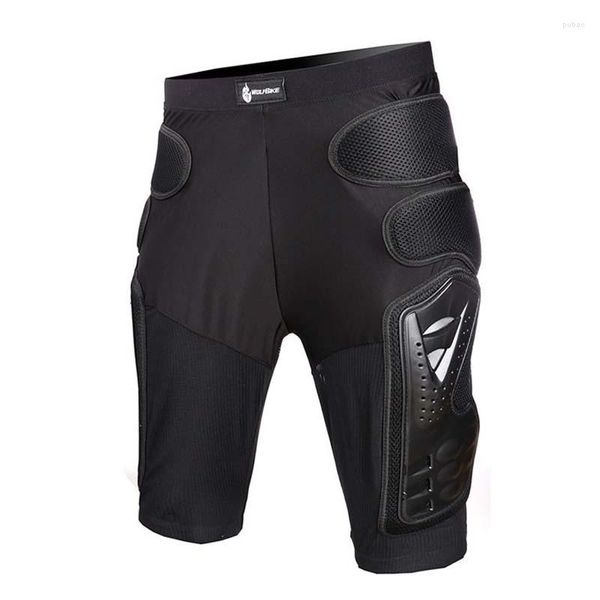 Vêtements de moto Pantalons d'armure tout-terrain Racing Leggings anti-chute Knight Protection Shorts de protection de ski Patinage à roulettes