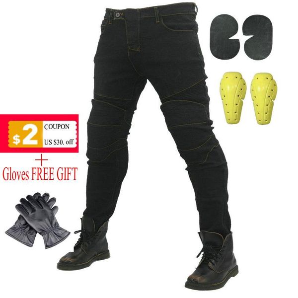 Ropa de motocicleta Pantalones Hombre Moto Jeans Equipo de protección Montar Touring Moto Pantalones Motocross Pantalon MOTORPOOL UBS06 PK718