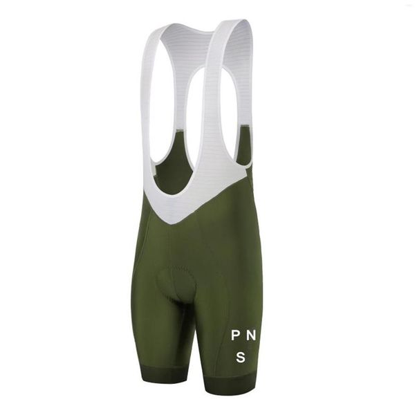 Ropa de motocicleta PNS Pas Normal Studios 2022 Hombres Ciclismo Bib Shorts Bicicleta Transpirable Gel Acolchado Medias Triatlón Pro Lycra Bicycl259D