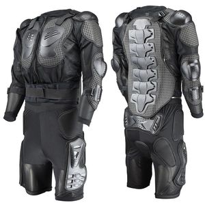 Motorcycle Apparel Racing Body armure complète veste hommes Suit Riding Protection Motorbike Protecteur Blackmotorcycle