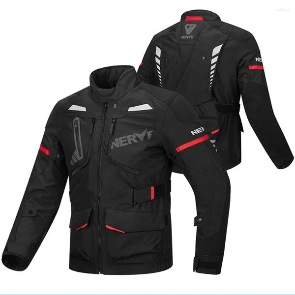 Motorcycle Apparel Racing Costume pour 4 saison Clotling Men Men Confortable Veste confortable Veste chevalier Vêtements Durable