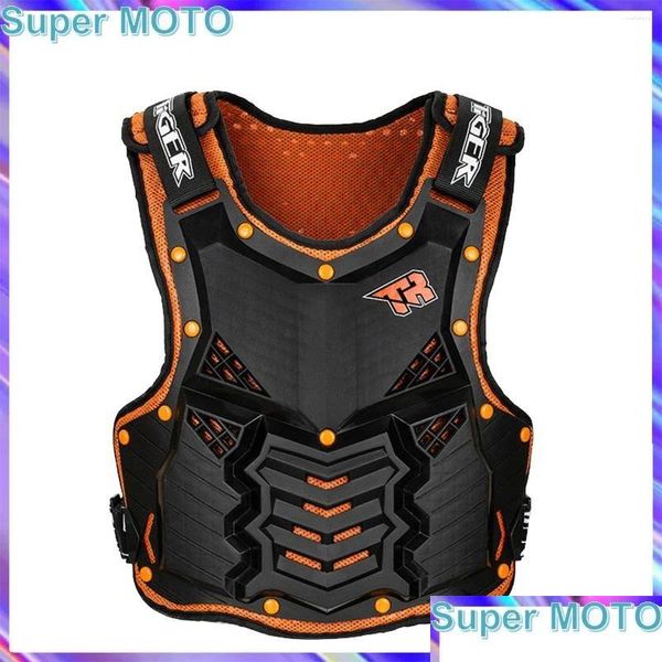 Vêtements de moto Rally Armor Gilet Poitrine Dos Corps Motocross Engrenages De Protection Veste Moto Gilet Pour Hommes Drop Livraison Automobiles Otybv