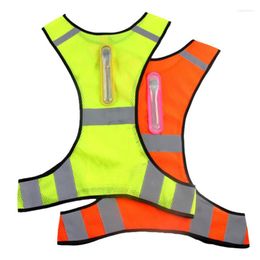 Motorkleding Reflecterende jas Safety Led Sport Vest Chaleco Reflectante Moto Gilet Jaqueta RefletivaMotorkledingMotorfiets