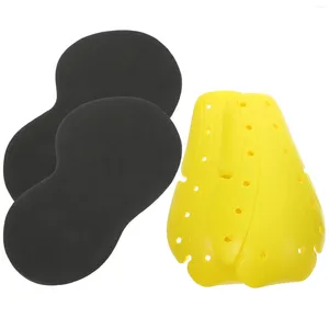 Motorcycle Apparel Riding Protective Gear Set de quatre genoux Sponge Piece respirante PAD PORTABLE HIP AMOVABLE STEM