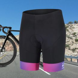 Vêtements de moto Santic Shorts de cyclisme pour femmes Été Noir Pantalon de vélo de route Éponge Coussin Respirant Transpiration Séchage rapide Ridling S