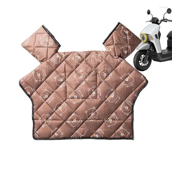 Ropa de motocicleta Scooter cubierta de pierna para manta rodilla calentador lluvia protección contra el viento impermeable edredón de invierno