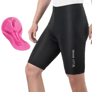 Motorkleding shorts met vulling snel droog lichtgewicht 3D gewatteerde fietsen fietspakketten losse fietsen fiets