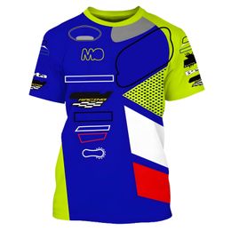Vêtements de moto Style d'été Downhill Bike Suit Chemise Mountain Cross-Country T-shirt personnalisé Plus Veet Pull Drop Livraison Automob Otxu8