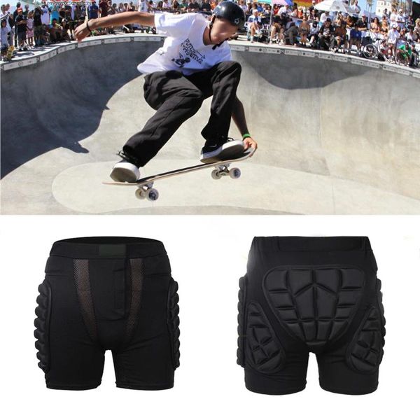 Vêtements de moto Unisexe Motocross Shorts de protection Ski Skate Skateboard Snowboard Protection Hip BuPad Résistance aux chutes Rouleau rembourré