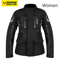 Motorcycle Apparel Imperproof Moto Rally Vêtements Usure résistante Anti Drop Motobike Riding Protective Equip Women Windproof Jacket