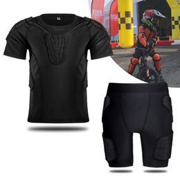 Motorkleding jeugd kinderen zomerse jas pantser kids moto bescherming motorcross ondergoed ondergoed anti-collision motorbasis layer s-xl