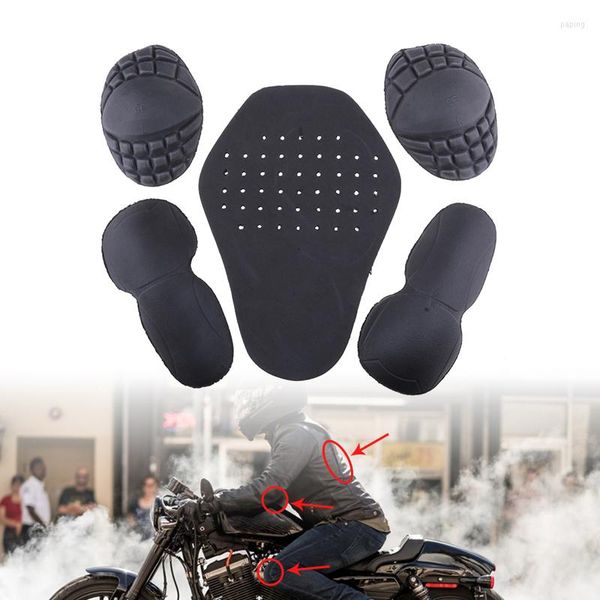 Armure de moto 1 ensemble amovible Motocross corps armure de protection Eva Racing doublure protecteurs Pad épaules coude pièces arrière