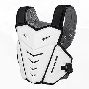 Armadura de motocicleta, 2 colores, chaqueta de cuerpo de Motocross, chaleco de Moto, Protector de pecho trasero, equipo de protección para bicicleta todoterreno