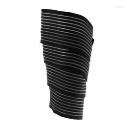 Moto Armure 5X Élastique Bandage Sport Brace Wrap Équipement D'entraînement Accessoires Noir 120cm