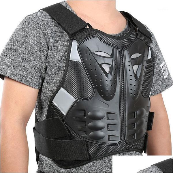 Moto Armure Noir Motocross Dos Protecteur Patinage Neige Body Armor Spine Guard Xl L Moto Veste De Voiture Accessoires Armor1 Drop D Dhauo