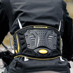 Armure de moto respirante tout-terrain, ceinture de soutien des reins, équipement de protection, équipement d'équitation
