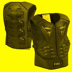 Motorfiets pantser Kinderen Volledige lichaamsbeschermer Vest Kinderen Rij Jacket Anti Falling Protection Gear Motobike elleboog Schouder Knie Chest Guardm