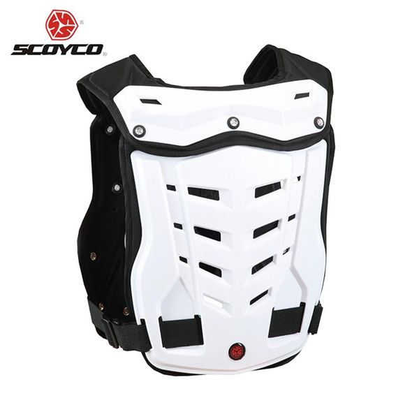 Moto Armure Durable Motos Motocross Scoyco Poitrine Dos Protecteur Armure Gilet Racing De Protection MX ATV Gardes Race Pads