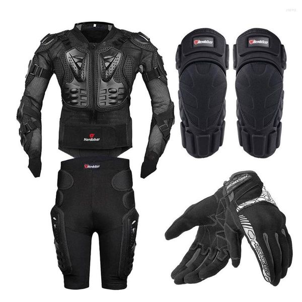 Chaqueta de armadura de motocicleta Cofre de cuerpo completo Motocross Racing Equipo de protección Hombres Moto Protection S M L XL XXL XXXL