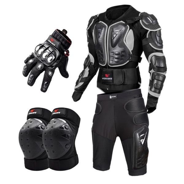 Chaqueta de armadura para motocicleta, equipo de protección para Motocross de cuerpo completo, protección para la articulación de la mano y el hombro, Moto ClotMotorcycle