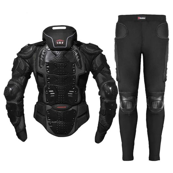 Moto Armure Hommes Vestes Racing Body Protector Veste Motocross Moto Équipement De Protection Cou S-5XL192o