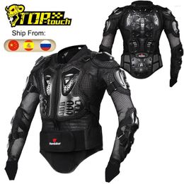 Moto Armure Protection Équipement De Protection Corps Protecteur Vêtements Motocross Moto Cyclisme Vélo Moto ATV Vestes Taille S-5XL