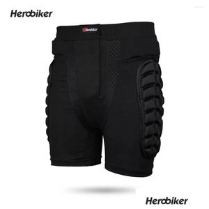 Pantalon de protection de la hanche de ski de patinage à roulettes d'armure de moto Skateboarding Anti Drop Bottom Pad Cyclisme en plein air Sports Livraison Automobile Otvuf