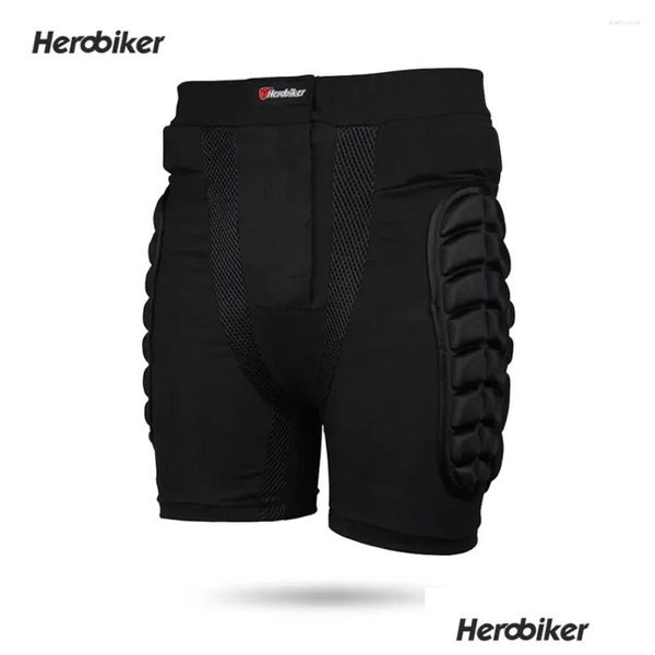 Pantalon de protection de la hanche de ski de patinage à roulettes d'armure de moto Skateboarding Anti Drop Bottom Pad Cyclisme en plein air Sports Livraison Automobile Otubm