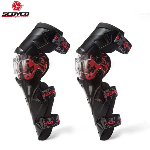 Moto Armure Scoyco K12 Gears Genouillères De Protection Motobike Protector Motocross Motorsports Gear2655