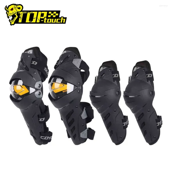 Armure de Moto SCOYCO, genouillères et coudières de protection pour Motocross, équipement de sport de plein air, protection de Moto