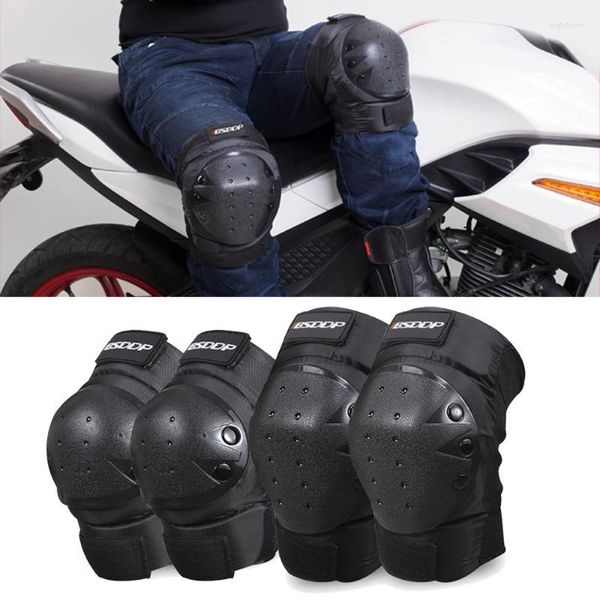 Armure de moto, genouillère courte pour hommes, équipement de protection, bretelles, coudières, ensemble de protection d'équipement tout-terrain