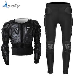 Motorpantsershort Broek Motocrosspak Lichaamsbescherming Ruggengraatpantser Skateboarden Skiën ATV Dirt Bike Jacket 240227