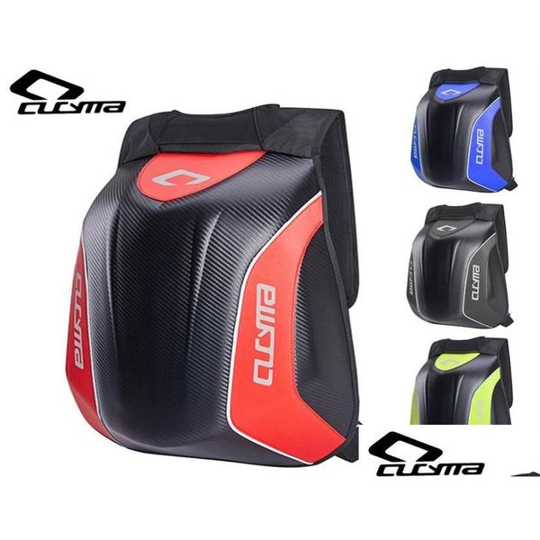 Sacs de moto Nouvelle coque dure réfléchie Sac à dos Fibre de carbone Modèle Armure Casque Sacs à cycle 213N7001386 AUTALOBILES DE LIVRAISON DU DROP DHPXT