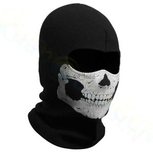 Motorfiets Balaclava Skull Print Moto Full Face Mask Winddichte Ski -hoofdhek Warmer Cycling Biker Hood Cap Men Helmet Liner HKD230810