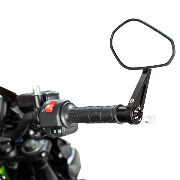Les rétroviseurs de la barre de moto s'adaptent à Kawasaki Z125 Z250 Z300 Z650 Z750 Z800 Z900 Z1000 CNC MIRMOICE DE MOTOROCLE DE MOTO