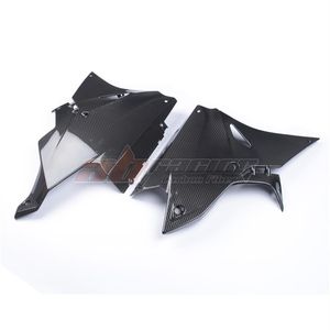 Carenados de Panel de vientre original negro para motocicleta BMW S1000RR 2017 2018 2019 fibra de carbono 100% Twill337B