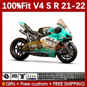 Motorfiets carrosserie voor Ducati Street Fighter Panigale V4S V4R V 4 V4 S R 21 22 2021 2022 Body 167no.97 V-4S V4-R V-4R V4-S 2018-2022 Spuitmolten Cayn White Cayn White Cayn White Cayn White Cayn White