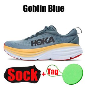 Motorlaarzen Hoka Hokas One Bondi Clifton 8 Schoenen Designer Casual Mens Damesschoen Zwart plaat-formaat luxe trainers Sneakers geavanceerd ontwerp